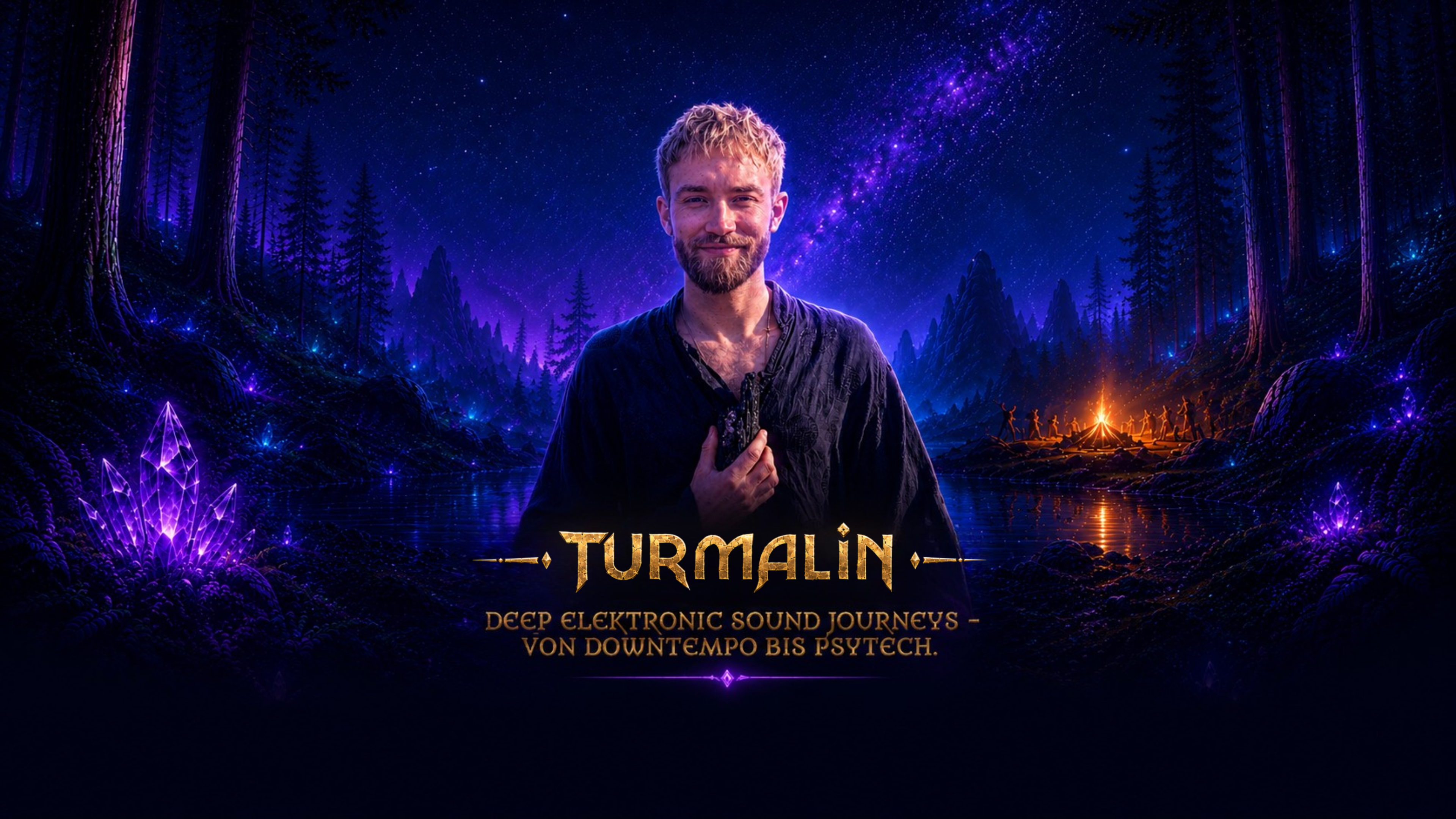 TURMALIN - Deep elektronic Sound Journeys von Downtempo bis Psytech